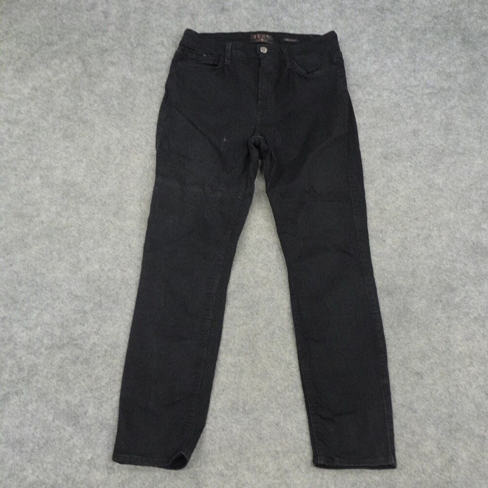 Seven 7 For All Mankind Jeans Womens 6 Black Ankle Skinny Jen 7 Pants